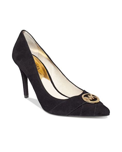 michael michael kors caroline pump black 